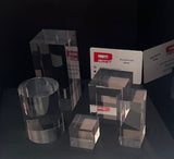 Parallelepipedi in plexiglass